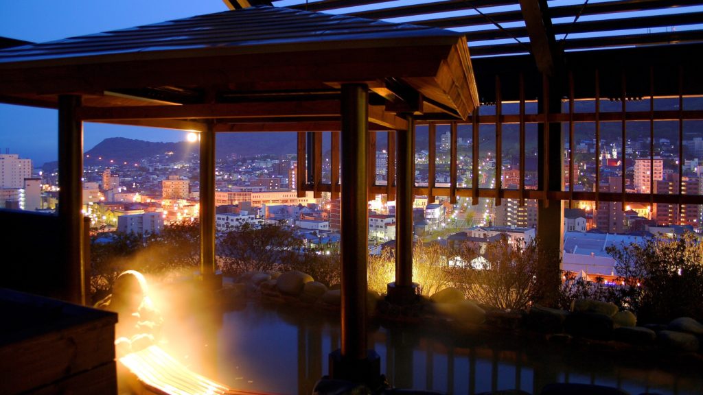 ★天然温泉展望露天風呂